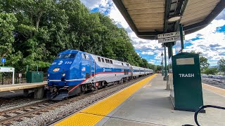 AMTRAK amp MNRR  Hudson Line Railfanning P1Peekskill NY [upl. by Hpotsirhc]