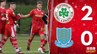 HIGHLIGHTS  Cliftonville 20 Ballymena United [upl. by Enrahs]