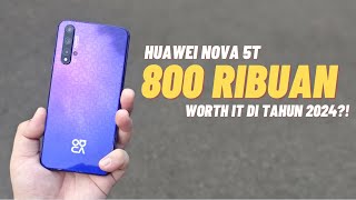 HUAWEI NOVA 5T SEKARANG CUMA 800 RIBUAN AJA KIRIN 980  RAM 8GB NYA MASIH KENCENG POLL HUNTING [upl. by Sisenej]