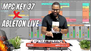 MPC Key 37 x Ableton Live 12  How To Connect amp Sync Them [upl. by Aihtnis]