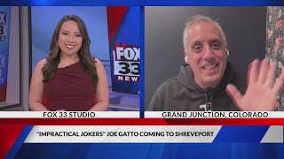 Oneonone with Comedian Joe Gatto ahead of Shreveport tour stop [upl. by Einnaf73]