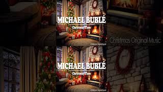 Michael Bublé 🎄 Christmas Full Album Special Edition 2023 Top Christmas Songs All Time w Fireplace [upl. by Yclek768]