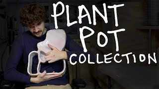 My Plant Pot Collection  Hand Built Ceramics [upl. by Zizaludba]