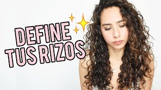 DEFINICIÓN DE RIZOS PERFECTOS SIN FRIZZ TIPOS DE RIZOS 3A  3B  3C DEFINICIÓN CABELLO RIZADO [upl. by Airaet849]