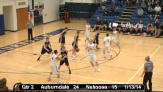 Nekoosa Boys Basketball vs Auburndale 11314 [upl. by Akienaj60]