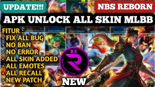 NBS REBORN 2024 LATEST VERSION  INJECTOR ML  APK UNLOCK ALL SKIN MOBILE LEGENDS [upl. by Merrielle714]