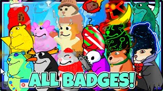 HOW TO GET ALL BADGES in Find the Chomiks PART 2  ROBLOX [upl. by Ellener784]