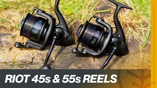 Riot Reels  45s and 55s For Carp fishing and Specimen Anglers [upl. by Wanfried]