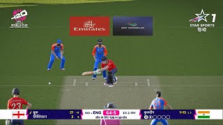 India VS England ICC T20 WC SemiFinal 2024 Full Highlights  Cricket 24  BroDow Gaming BG [upl. by Parthen]