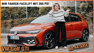 VW Golf GTI im Test 2025 Wir fahren das 265 PS starke Facelift ab 44505€ Fahrbericht  Review [upl. by Onitselec643]