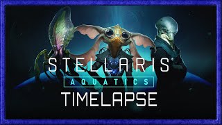 Stellaris Aquatics DLC 32 Herbert Patch AI only timelapse [upl. by Nwahc]