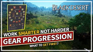 Work Smarter Not Harder  Gear Order Progression Guide 2024  Black Desert [upl. by Adnauqal]