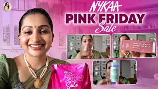 Nykaa Pink Sale Is Back💗  Nakshathra Nagesh [upl. by Alyakim]