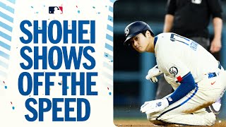 HES AT 53 Shohei Ohtani has 5 stolen bases in his last 3 games  大谷翔平ハイライト [upl. by Akihsal]