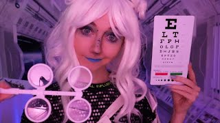 ASMR Alien Doctor Gives You an Eye Exam you have THREE eyes [upl. by Bradski]