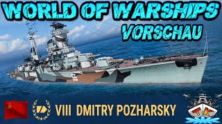 Dmitry Poscharski T8RUCL AP Kutusow What quotVorschau⚓️ in World of Warships 🚢 [upl. by Nirehs657]