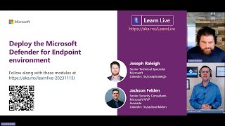 Learn Live Deploy the Microsoft Defender for Endpoint environment  BRK410LL [upl. by Corie505]