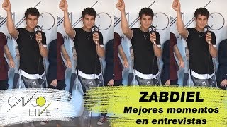 ZABDIEL DE JESÚS  Mejores momentos en Entrevistas  Best Moments  InterviewsENG SUB [upl. by Haerle]