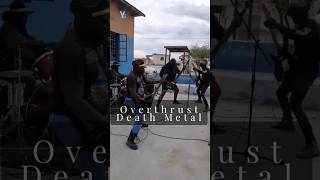 Overthrust Death Metal band from Raoul Gravenstijn BOTSWANA 🇧🇼 shorts deathmetalchannel moshpit [upl. by Sharia]