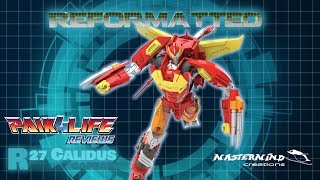 Transformers Review Mastermind Creations R27 Calidus  P4L Reviews [upl. by Rellia244]