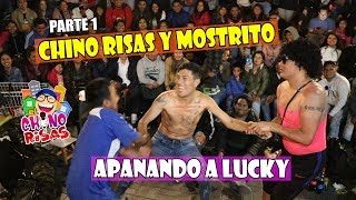 El Chino Risas y Mostrito Apanando a Lucky 😂😂😂 🇵🇪 [upl. by Zebulon]