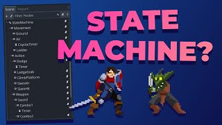 When should you use the State pattern in Godot [upl. by Oinafipe]