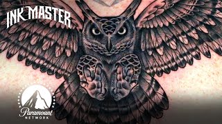 Best Tattoo Cover Ups  Ink Master [upl. by Kenlee]