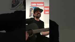 Hard Sun  Eddie Vedder Joel Goguen Cover [upl. by Inaluahek399]