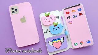 DIY Iphone 12 Pro Max Notebook Organizer [upl. by Einahpets]