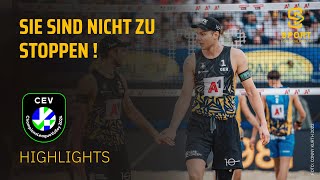 EhlersWickler  Mol HBerntsen Highlights  Beach Euro 2024 3 Tag SDTV Volleyball [upl. by Bettine176]