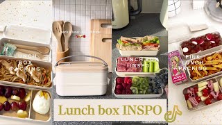 Aesthetic uni lunchbox ideas  ASMR  Tiktok compilation🌯🍒✨ [upl. by Della]