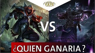 Zed vs Shen ¿Quién ganaría  1 vs 1 según el Lore [upl. by Joyann470]