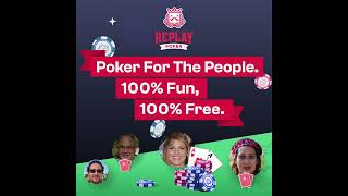 Replay Poker  Fun Poker 100 Free [upl. by Ahseiat]