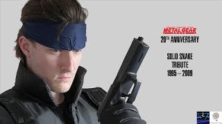 METAL GEAR SOLID 20th Anniversary Solid Snake Cosplay Tribute [upl. by Attennaj923]