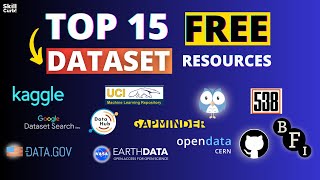 15 Free Datasets Resources for your next Project Must Watch [upl. by Ynnub435]