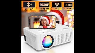 Faltopu 9000 Lux 1080P Outdoor Projector Review – PROS amp CONS – WiFi amp Bluetooth Projector [upl. by Daniella632]