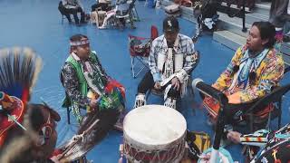 Iron Colt Singers at Colorado Mesa University Powwow 2024 [upl. by Annasor]