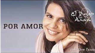 POR AMOR ALINE BARROS KARAOKE PISTA [upl. by Mohammed]