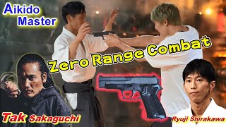 Amazing Aikido master × Zero Range Combat  Tak Sakaguchi x Ryuji Shirakawa [upl. by Prinz]