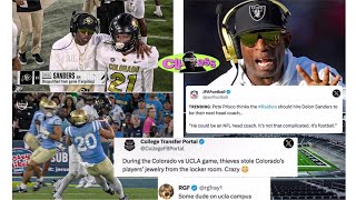 Shilo Sanders Targeting Hit Against UCLA Raiders Consider Deion Sanders As Head Coach [upl. by Peter]