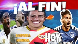 🚨DIOS AHORA SI JAMES RODRIGUEZ RAYO VALLECANO PRENSA ESPAÑOLA FALCAO GARCIA NOTICIA REAL MADRID [upl. by Moffitt]