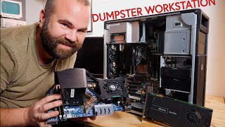 HP Z620 Workstation Overview Fastest System I ever saved from a Dumpster [upl. by Mattox]