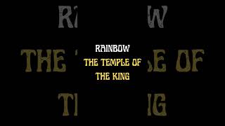 RAINBOW  THE TEMPLE OF THE KING [upl. by Ddarb]