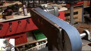 DIY 2x72quot belt grinder part 2 of 3 [upl. by Dyson896]