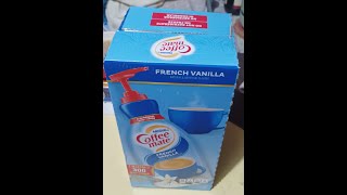 How to assemble Nestle Coffeemate Liquid Creamer Pump French Vanilla [upl. by Eceerahs]