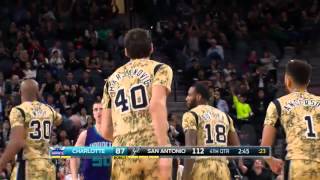 20151107 NBA RS Boban Marjanovic vs Charlotte [upl. by Ricky]