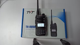 Radiotelefon TYT THUV88 UV98 Programowanie częstotliwości hamradio pmr walkietalkie hobby [upl. by Oirevas]