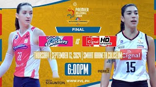 CIGNAL vs CREAMLINE  Full Match  Final  2024 PVL Invitational Conference [upl. by Sardella665]