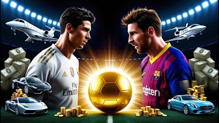 richest footballer in the world MESSI VS RONALDO MBAPPE AND HAALAND RICHEST PLAYERS [upl. by Deden]