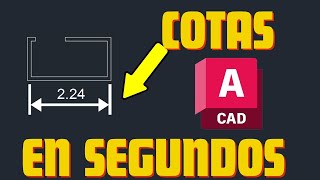 ANOTATIVAS y NO ANOTATIVAS Cotas en AutoCAD [upl. by Zebaj995]